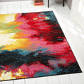 Porch Den Hubner Geometric Multicolor Area Rug 710 X 102
