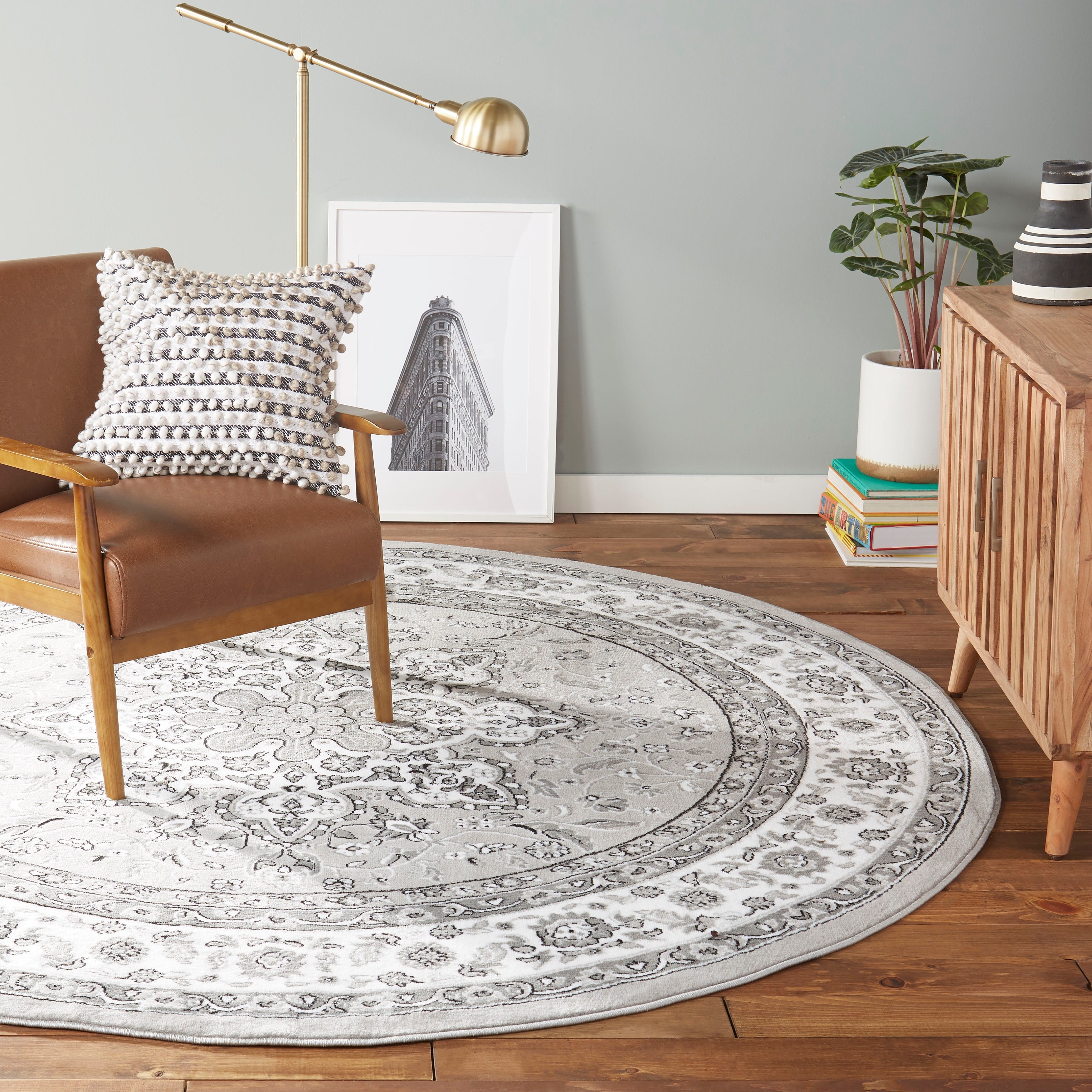 Home Dynamix Traditional Medallion Area Rug