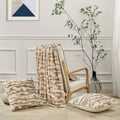 Boon Raccoon Faux Fur Throw Pillow Combo 3 Pieces Set