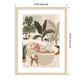 Home Spa Day By Victoria Barnes Wood Framed Wall Art Print