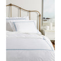Home Sweet Home Collection 600 Thread Count Cotton Greek Key Embroidery Duvet Set