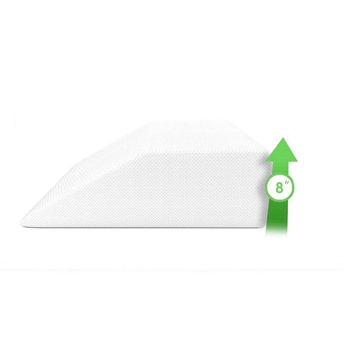 Home Sweet Home Bed Wedge Pillow With Memory Foam Top