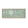 Home For Christmas Snowflake Wall Sign 24 L