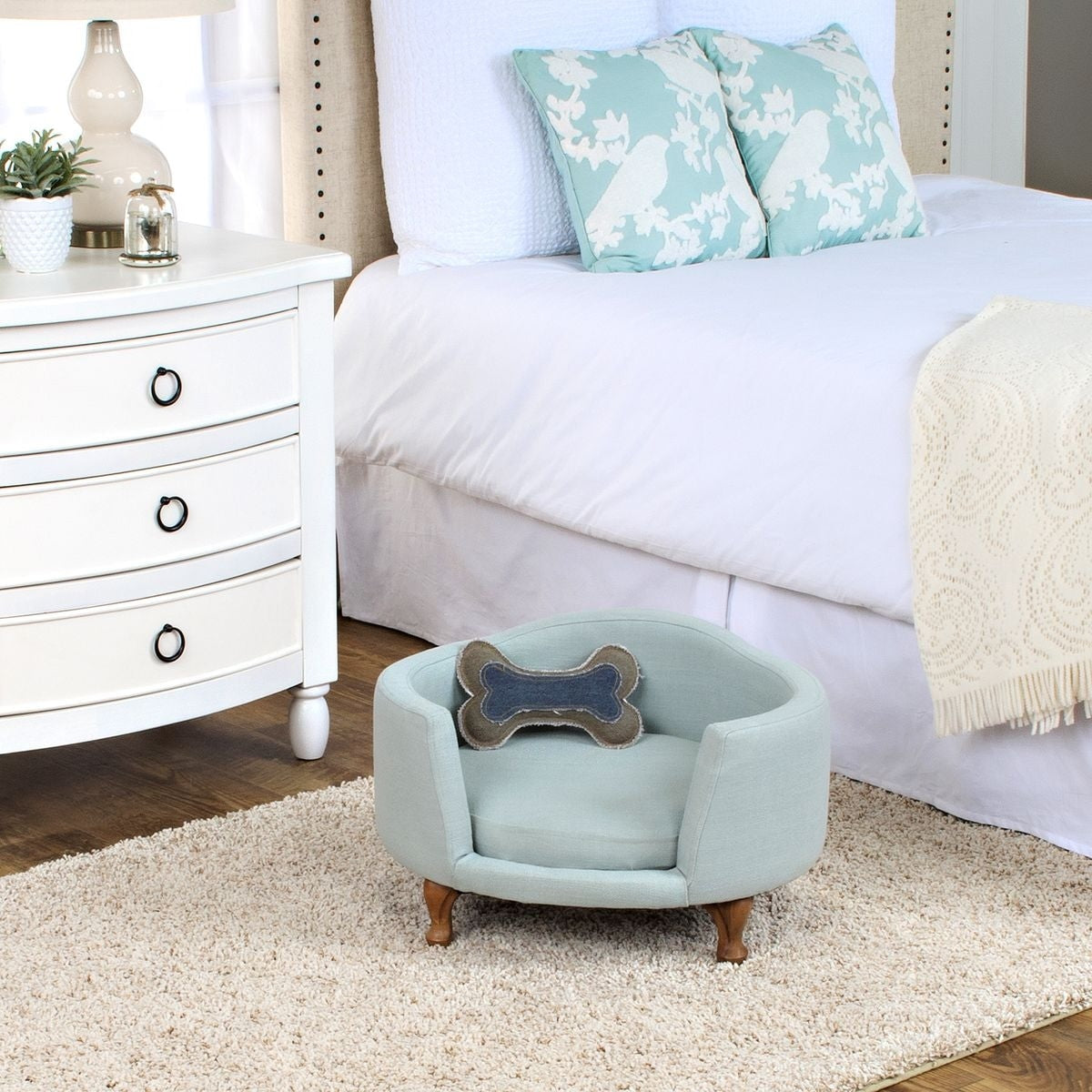 Homepop Dog Bed Mini Love Seat