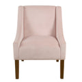 Homepop Modern Swoop Arm Accent Chair