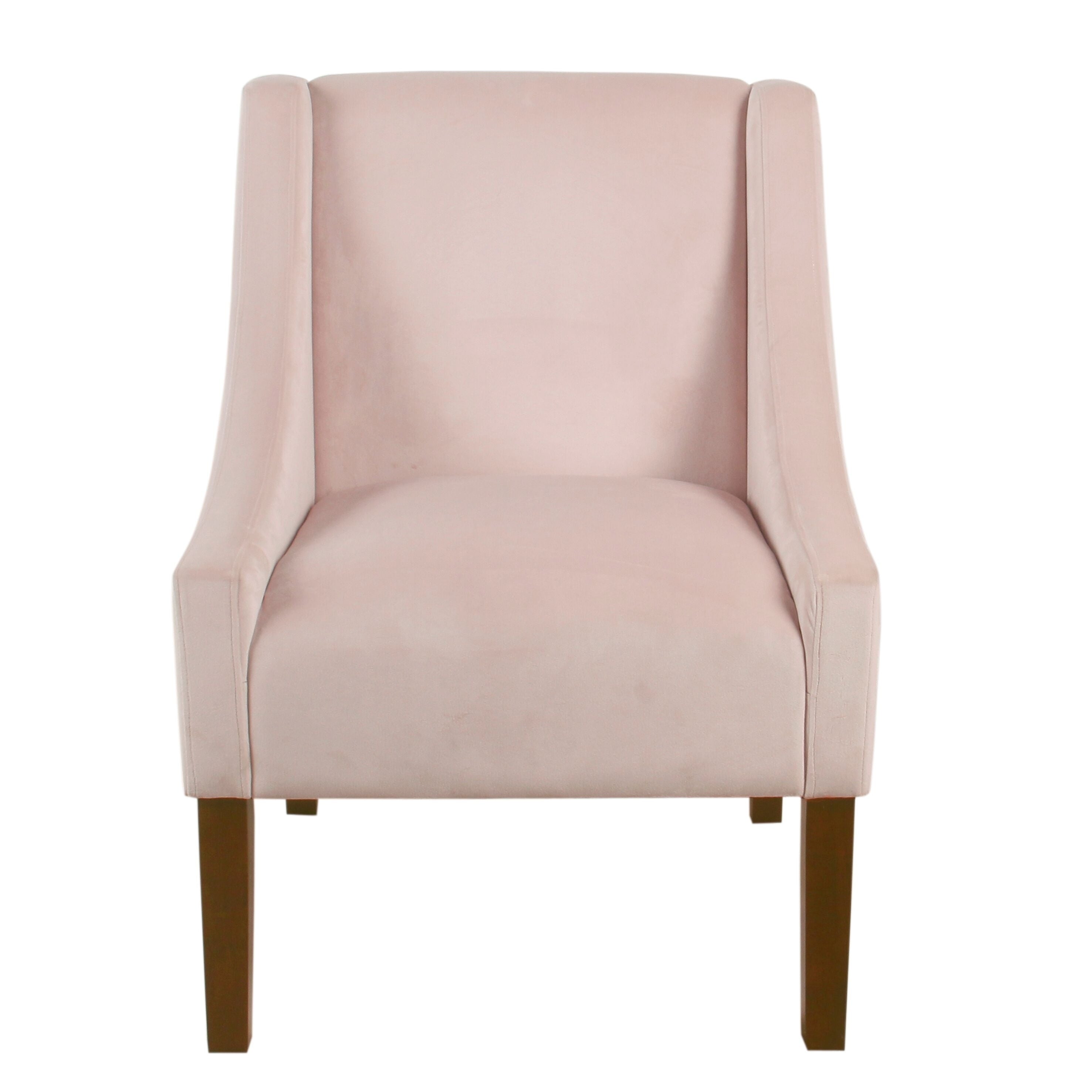 Homepop Modern Swoop Arm Accent Chair