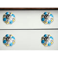 1.5 X 1.5 X 1.5 Ceramic Metal Multicolor 8 Pack Knob 1.5 X 1.5 X 1.5