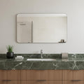 Homeroots 30 Frameless Bathroom Vanity Mirror 39.40 In. X 29.53 In. X 0.59 In.