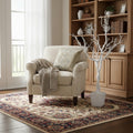 Homeroots 48 White Artificial Manzanita Tree In White Planter Pot 12.00 In. X 48.00 In. X 26.00 In.