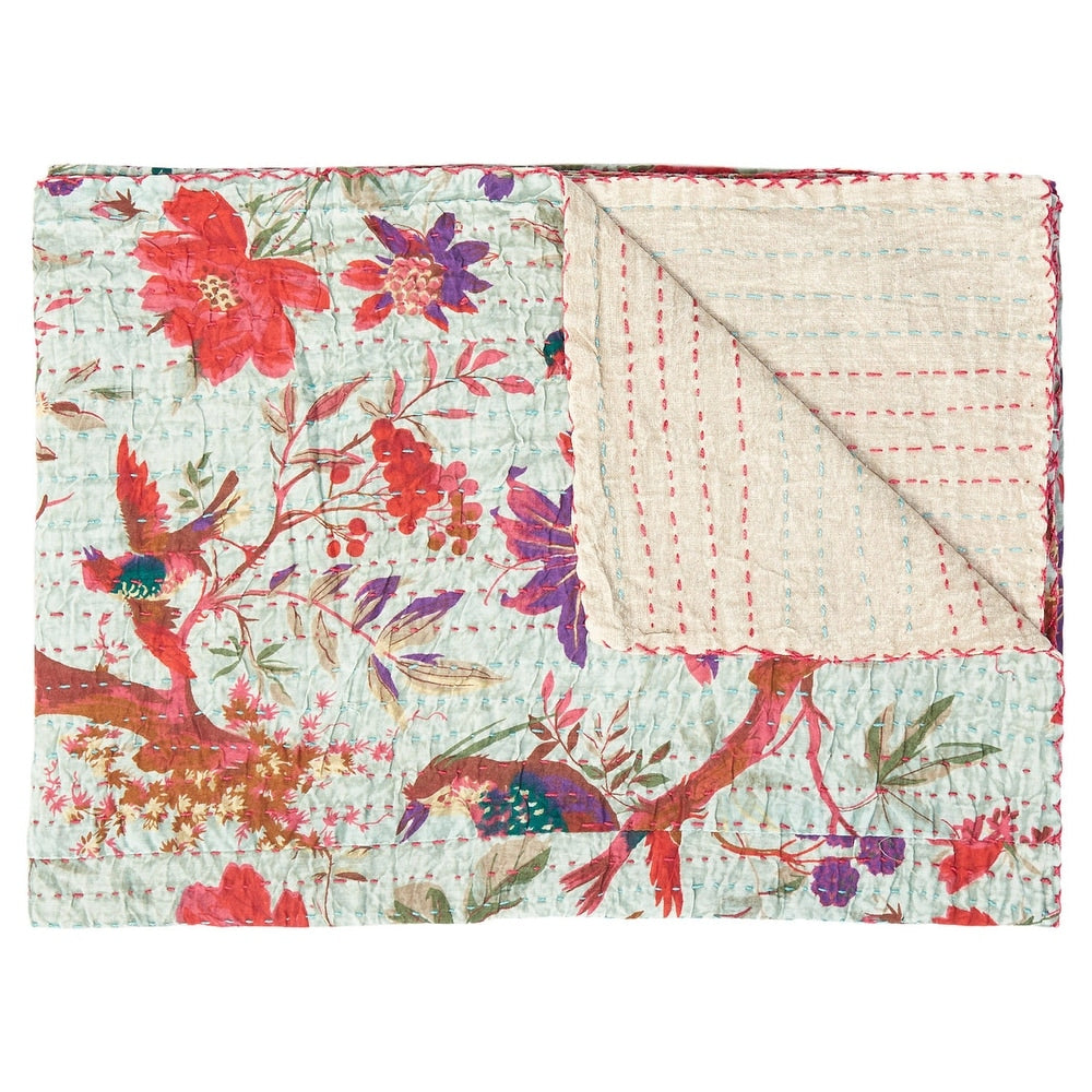 50 X 70 Multi Colored Eclectic Bohemian Traditional Throw Blankets