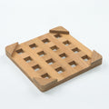 Homeroots 6.00 Square Wood Trivet 6.00 In. X 0.50 In. X 6.00 In.