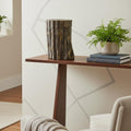 Homeroots 7 Brown And Gold Resin Modern Abstract Tree Stump Decorative Box 5.00 In. X 7.00 In. X 6.25 In.