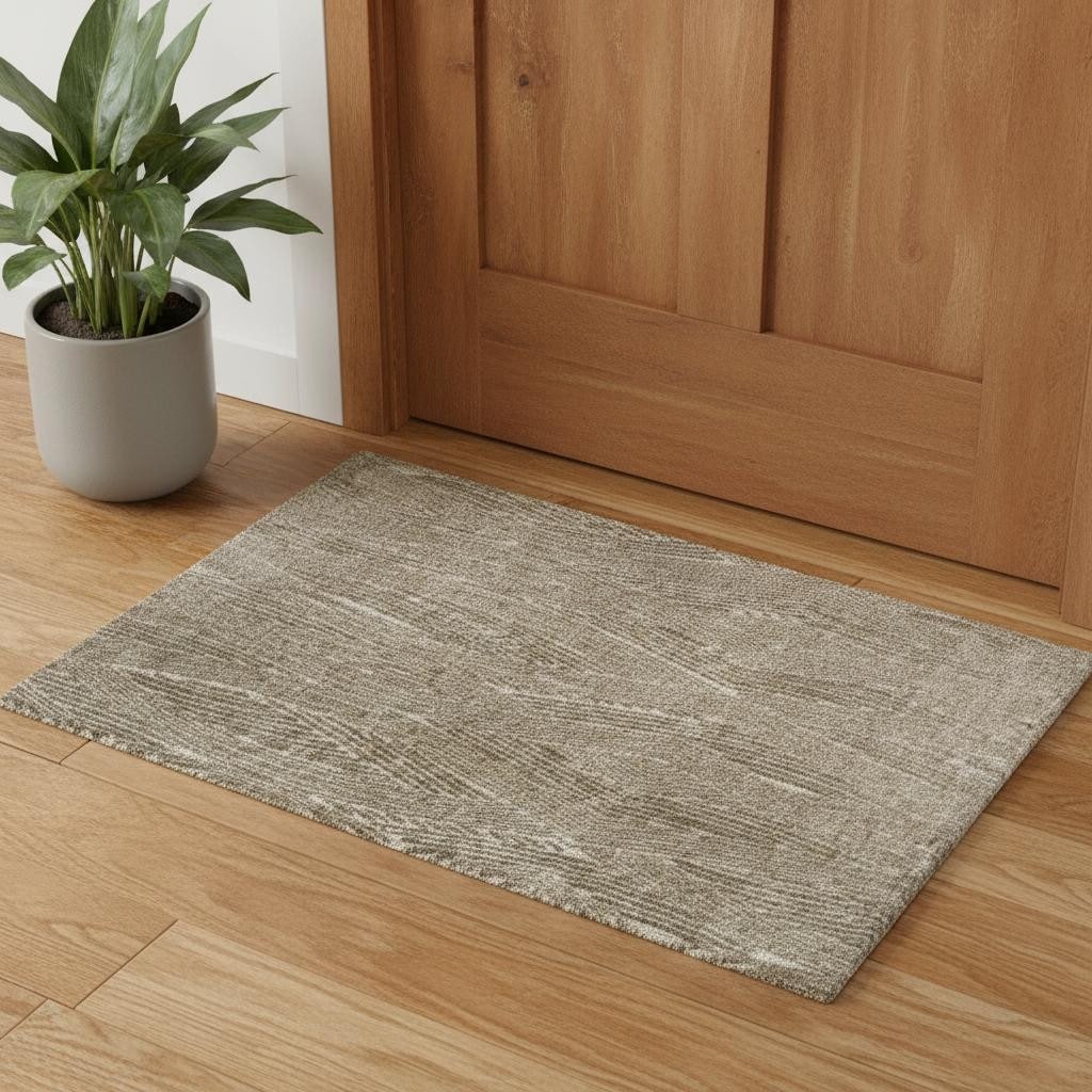 Homeroots Abstract Bohemian Rectangle Area Rug
