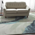 Homeroots Abstract Bohemian Rectangle Area Rug 5 X 8