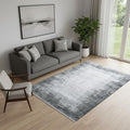 Homeroots Abstract Contemporary Rectangle Area Rug 5 X 8
