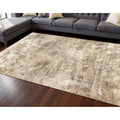 Homeroots Abstract Modern Rectangle Area Rug 8 X 10