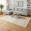 Homeroots Abstract Modern Rectangle Area Rug