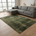 Homeroots Abstract Modern Rectangle Area Rug