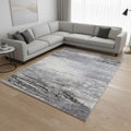 Homeroots Abstract Modern Rectangle Area Rug