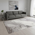 Homeroots Abstract Modern Rectangle Area Rug 5 X 8