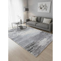 Homeroots Abstract Modern Runner Area Rug 2 X 8