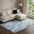 Homeroots Abstract Transitional Rectangle Area Rug