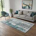 Homeroots Abstract Transitional Rectangle Area Rug 5 X 8