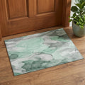 Homeroots Abstract Transitional Rectangle Area Rug
