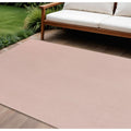 Homeroots Contemporary Rectangle Outdoor Rug 9 X 12