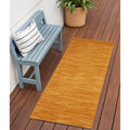 Homeroots Contemporary Runner Outdoor Rug 2 X 6