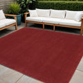 Homeroots Contemporary Square Outdoor Rug 7 Square