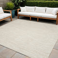 Homeroots Contemporary Square Outdoor Rug 9 Square