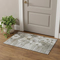 Homeroots Floral Transitional Rectangle Area Rug