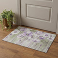 Homeroots Floral Transitional Rectangle Area Rug