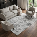 Homeroots Floral Transitional Rectangle Area Rug