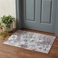 Homeroots Floral Transitional Rectangle Area Rug