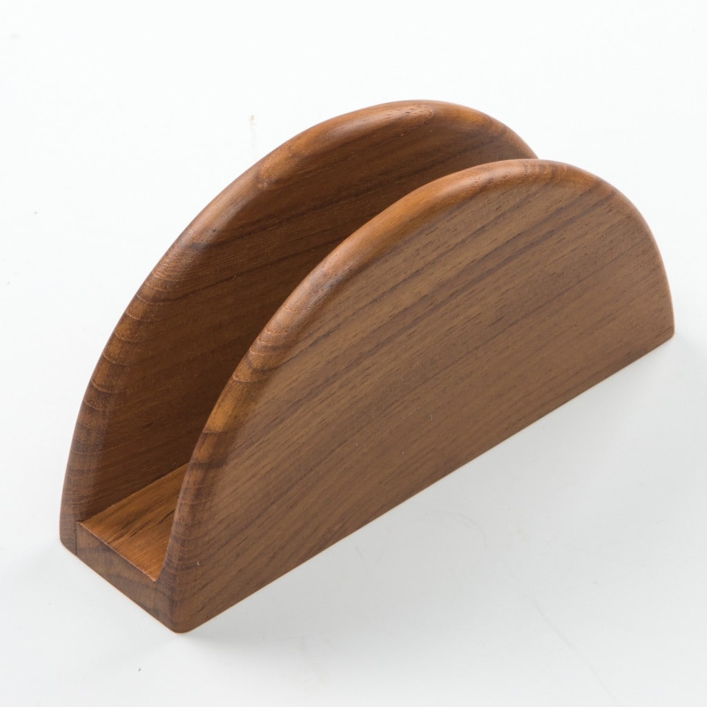 Homeroots Free Standing 5.88 Wood Napkin Holder 5.88 In. X 3.00 In. X 1.88 In.