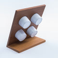 Homeroots Free Standing 6.00 Wood Coffee Storage Accessories 6.00 In. X 7.00 In. X 3.00 In.