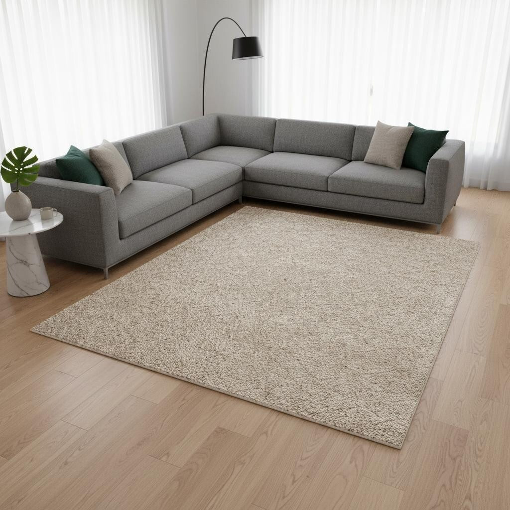 Homeroots Geometric Modern Rectangle Area Rug