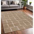 Homeroots Geometric Modern Rectangle Area Rug 5 X 8