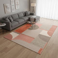 Homeroots Geometric Modern Rectangle Area Rug