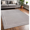 Homeroots Geometric Modern Rectangle Area Rug 5 X 8