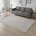 Homeroots Geometric Modern Rectangle Area Rug 5 X 8