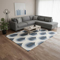 Homeroots Geometric Modern Rectangle Area Rug