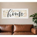 Homeroots Home White Framed Print Wall Art