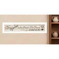 Homeroots Kitchen Is The Heart Of The Home White Framed Print Kitchen Wall Art