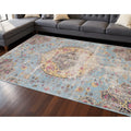Homeroots Medallion Modern Rectangle Area Rug