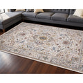 Homeroots Medallion Modern Rectangle Area Rug 8 X 10