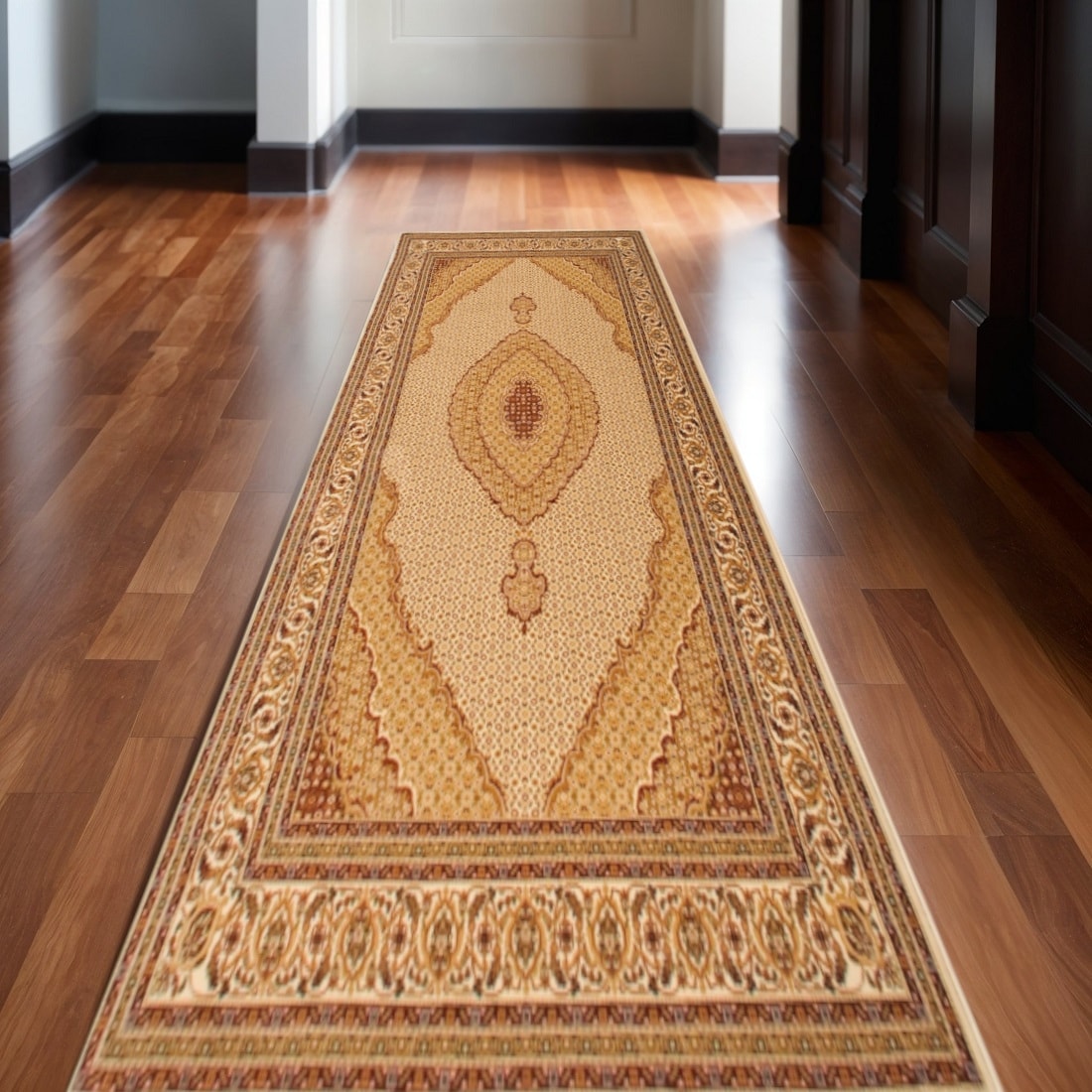 Homeroots Moroccan Traditional Runner Area Rug