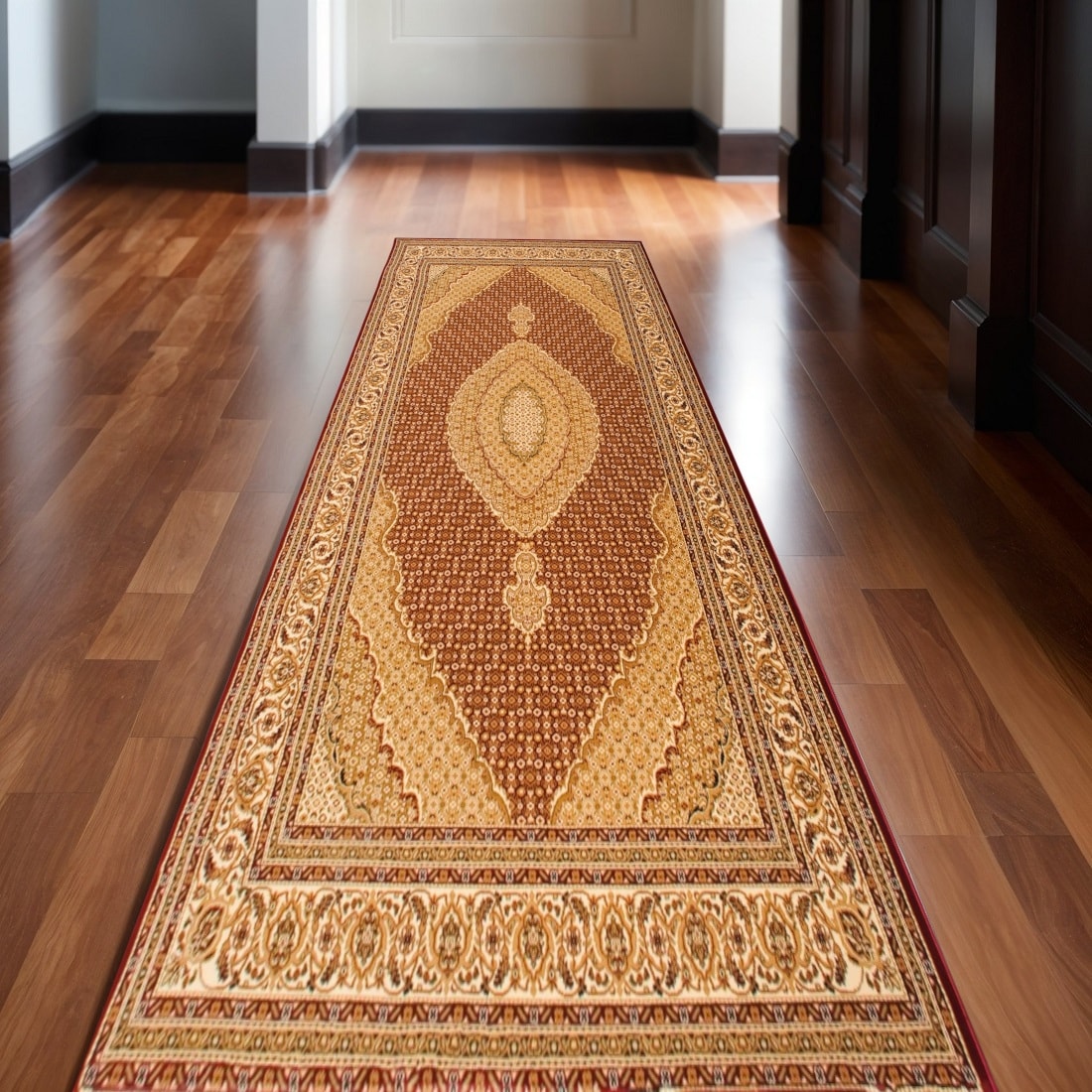 Homeroots Moroccan Traditional Runner Area Rug